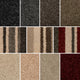Mystique Plain & Stripes Saxony Carpet