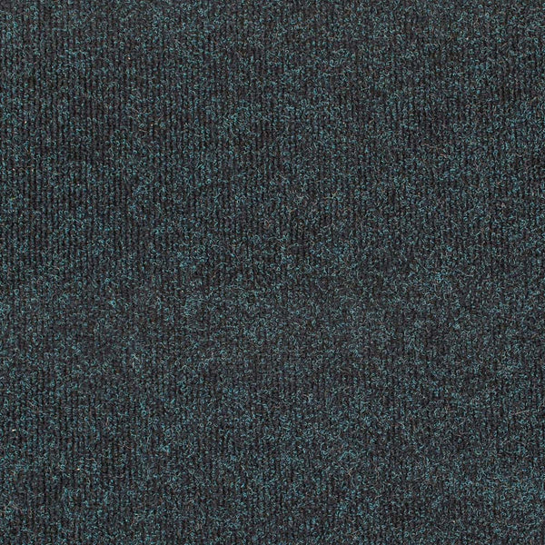 Navy Chevy Ribbed Gel Backed Carpet