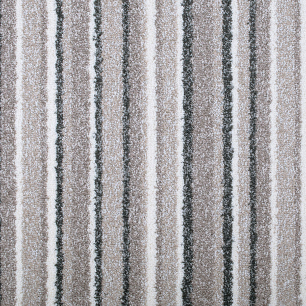 Cavern Sand 74 Striped More Noble Saxony Collection Feltback Carpet
