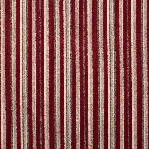Red 180 Ultra Stripe Berber Loop Carpet