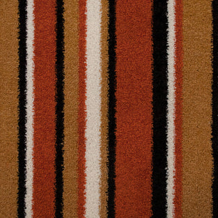 Orange 130 Pop Art Striped Carpet