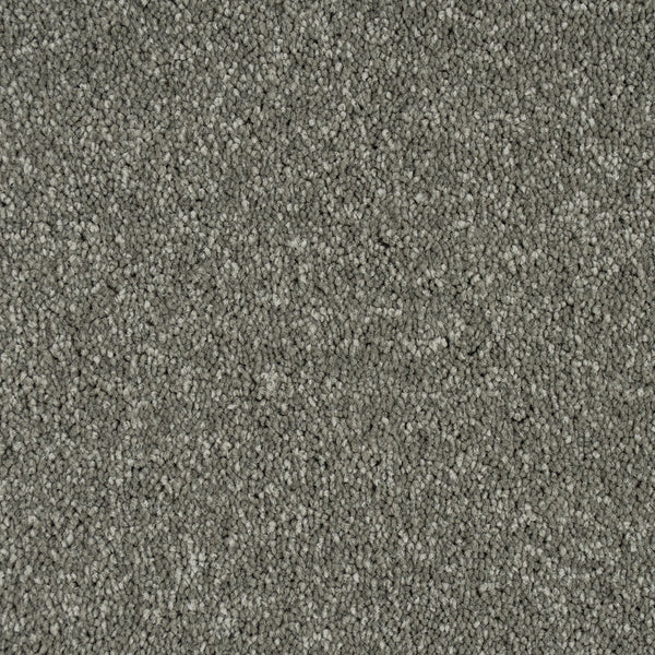 Pewter Grey Missouri Saxony Carpet 5.2m x 5m Remnant