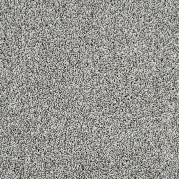 Platinum Grey Soft Hawaii Saxony Carpet