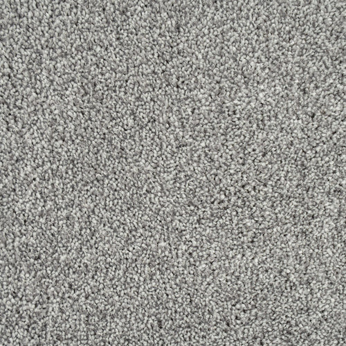 Platinum Grey Soft Hawaii Saxony Carpet 5m x 5m Remnant
