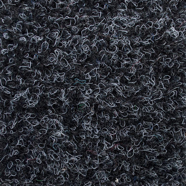 Anthracite Black Primavera Gel Backed Carpet