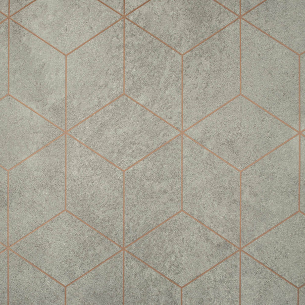 Prism 904M Art Decor Tile Vinyl Flooring Clearance