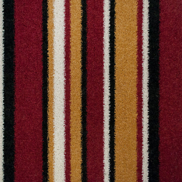 Red 190 Pop Art Striped Carpet