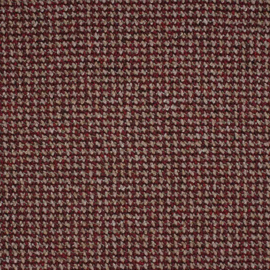 Red Hercules Loop Feltback Carpet 2.1m x 5m Remnant