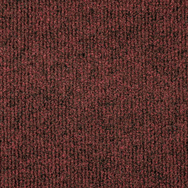 Red Michigan Ribbed Gel Backed Carpet
