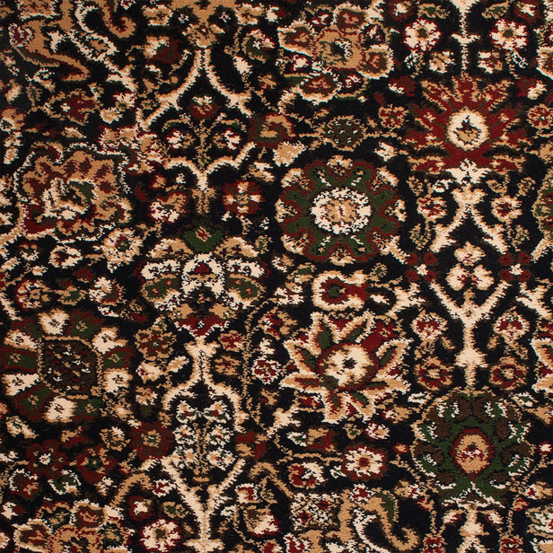 Midnight Blue 2501 30 Royal Garden Patterned Wilton Wiltax Carpet