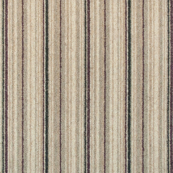 Claret Shetland Striped Carpet