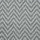 Silver Aztec Herringbone Carpet