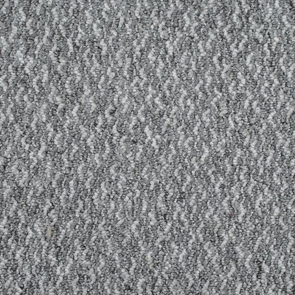Silver Wyoming Loop Feltback Carpet