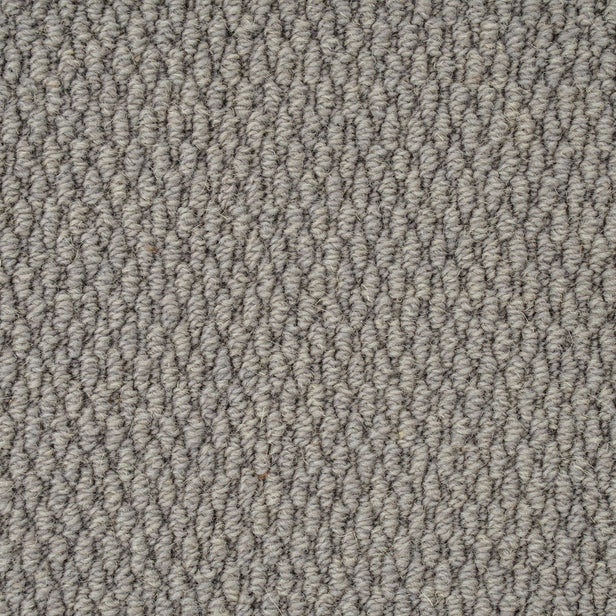 Stone Grey Florida Loop Carpet 4.8m x 5m Remnant