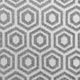 Grey & Cream Geometric Structura Carpet