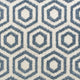 Blue & Cream Geometric Structura Carpet