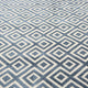 Blue & Cream Diamond Structura Carpet