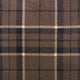 Brown Dark Grey 33 Tartan Wilton Carpet