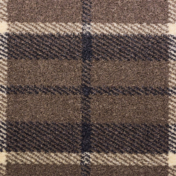Brown Dark Grey 33 Tartan Wilton Carpet Buy Wilton Tartan Carpets