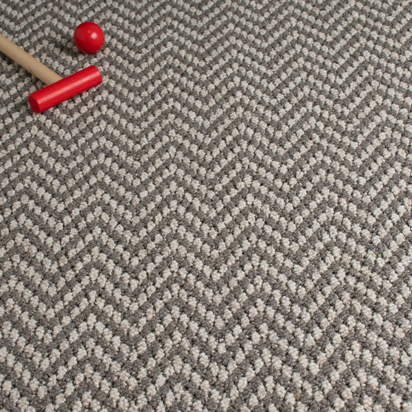 Taupe Aztec Herringbone Carpet
