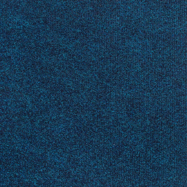 Navy Blue Canterbury Ribbed Gel Backed Carpet