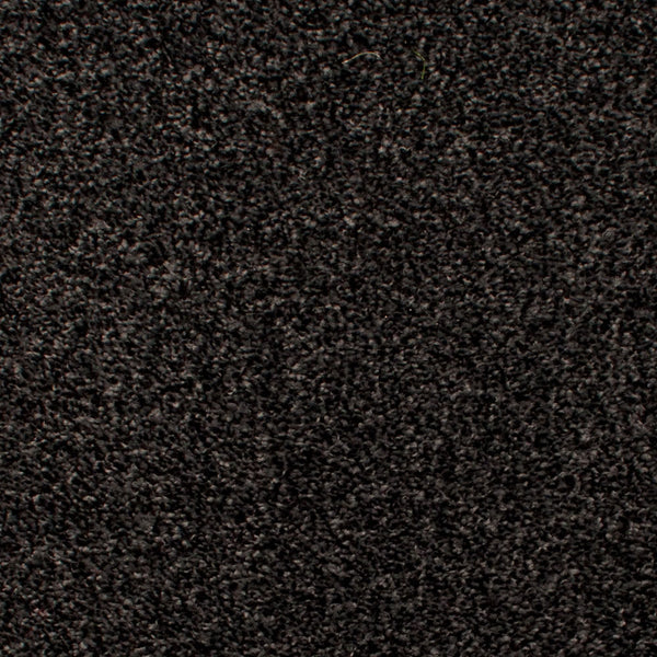 Anthracite Grey Black Urban Legend Action Backed Saxony Carpet
