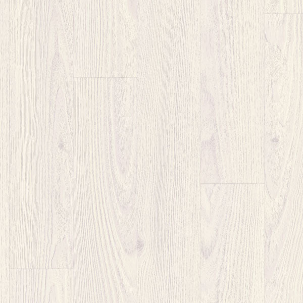 Vacano White Wood Plank Design Vinyl Flooring