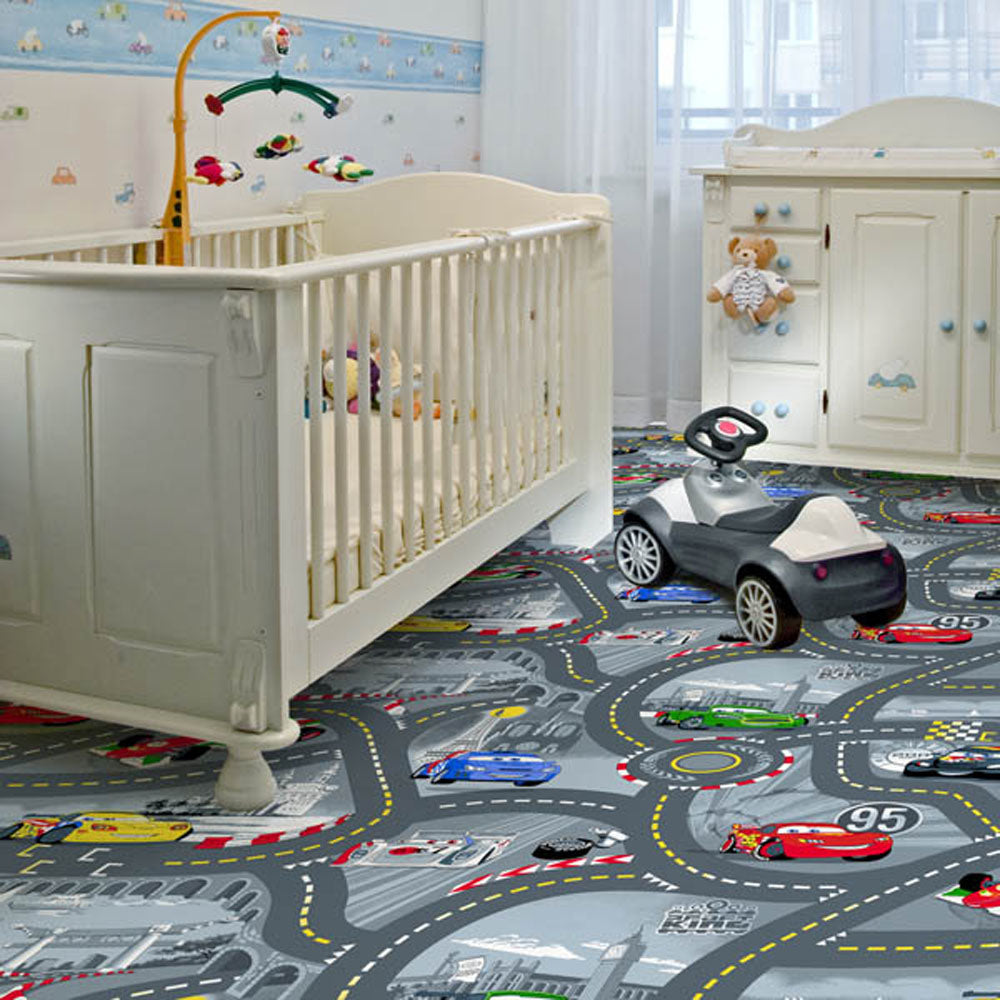 Disney Cars Road Rug World Of Cars 97 Disney Carpet | Buy Associated Weavers Carpet ...