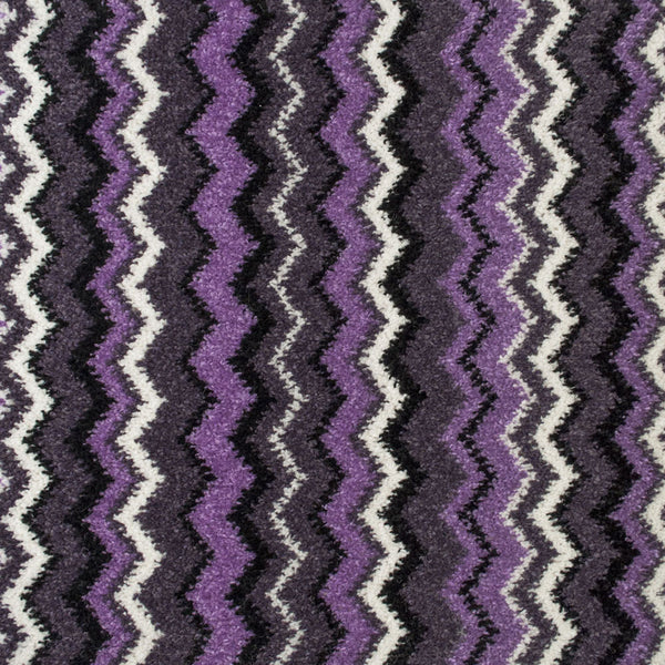 Purple Zig Zag Carpet